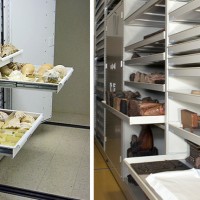 museum storage shelves drawers